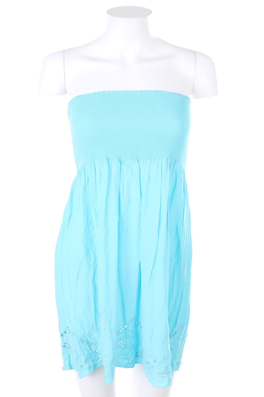 zebra - Dress with Eyelet Lace - M