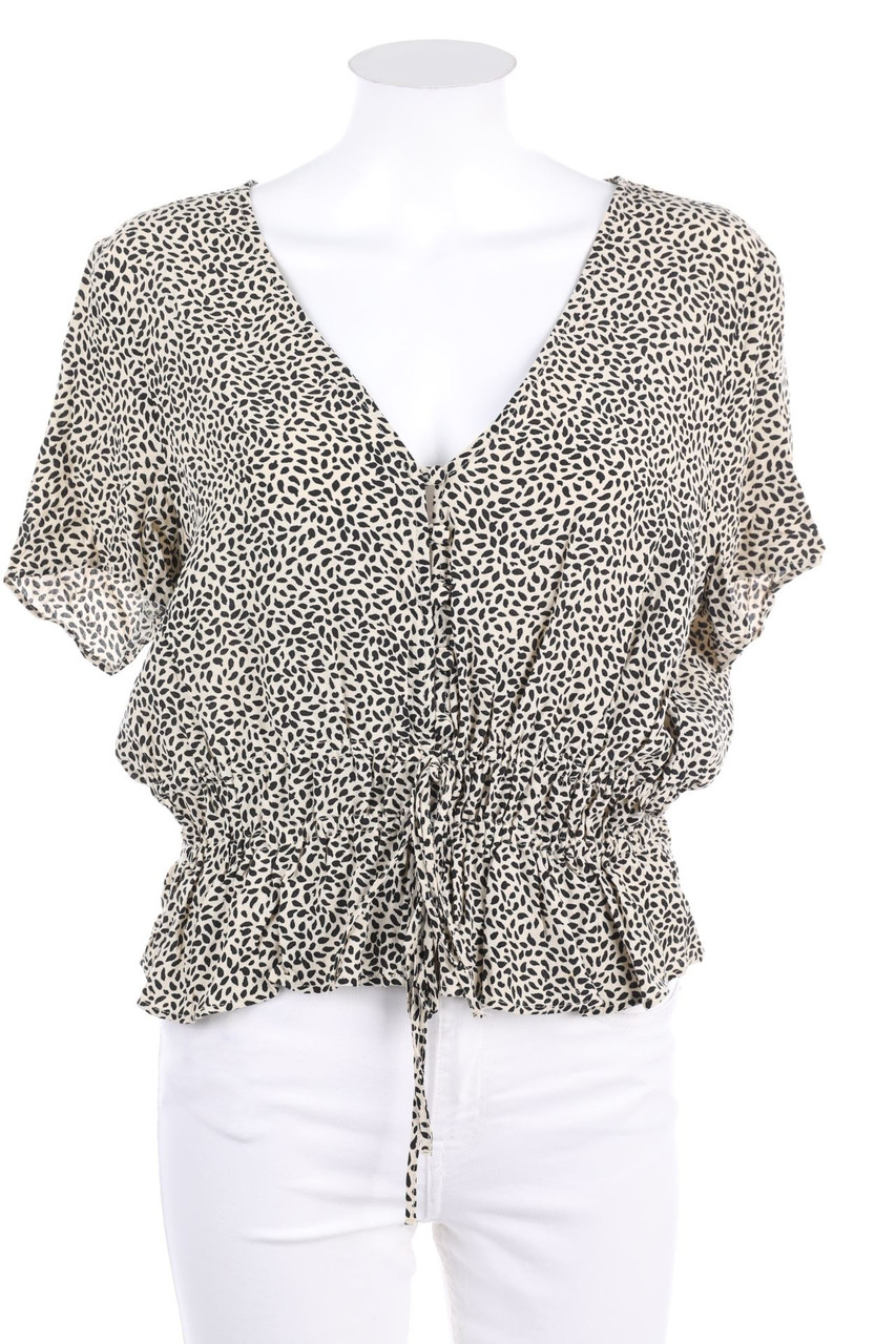 H&M - Bluse mit Print - D 38