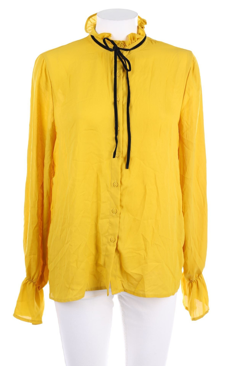 AMISU - Blouse with Volants - M