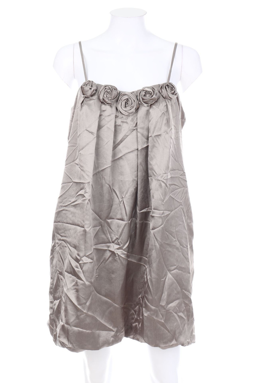 VILA - Ballon-Party-Kleid aus Satin - L