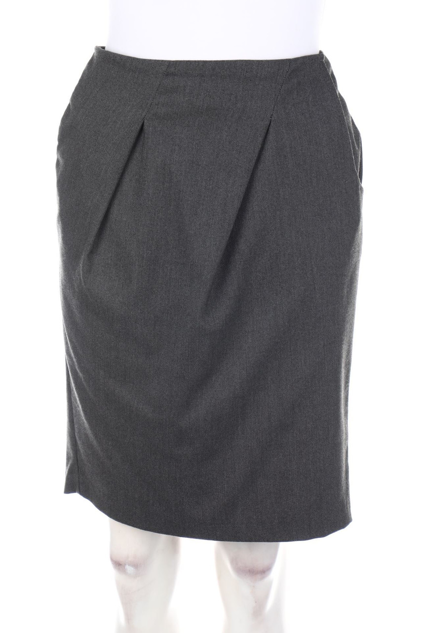 SISLEY - Bleistift-Rock mit asymmetrischem Schnitt - D 42