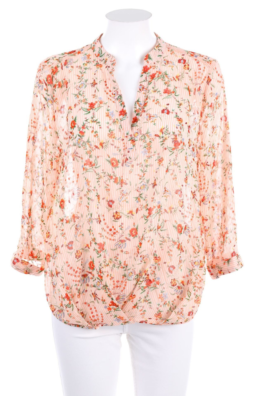 cache cache - Tunika-Bluse mit Blumen-Print - D 42