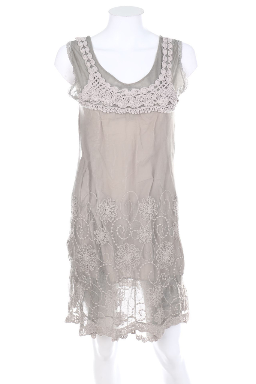 POUSSIERE D´ETOLE - Mini Dress with Embroideries - D 40