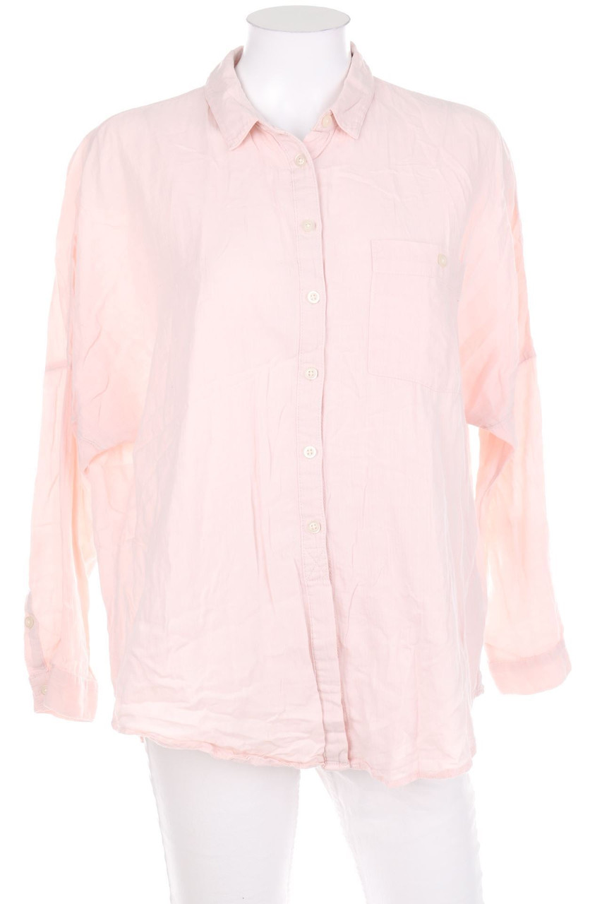 BDG - Hemd-Bluse mit überschnittener Schulter - S