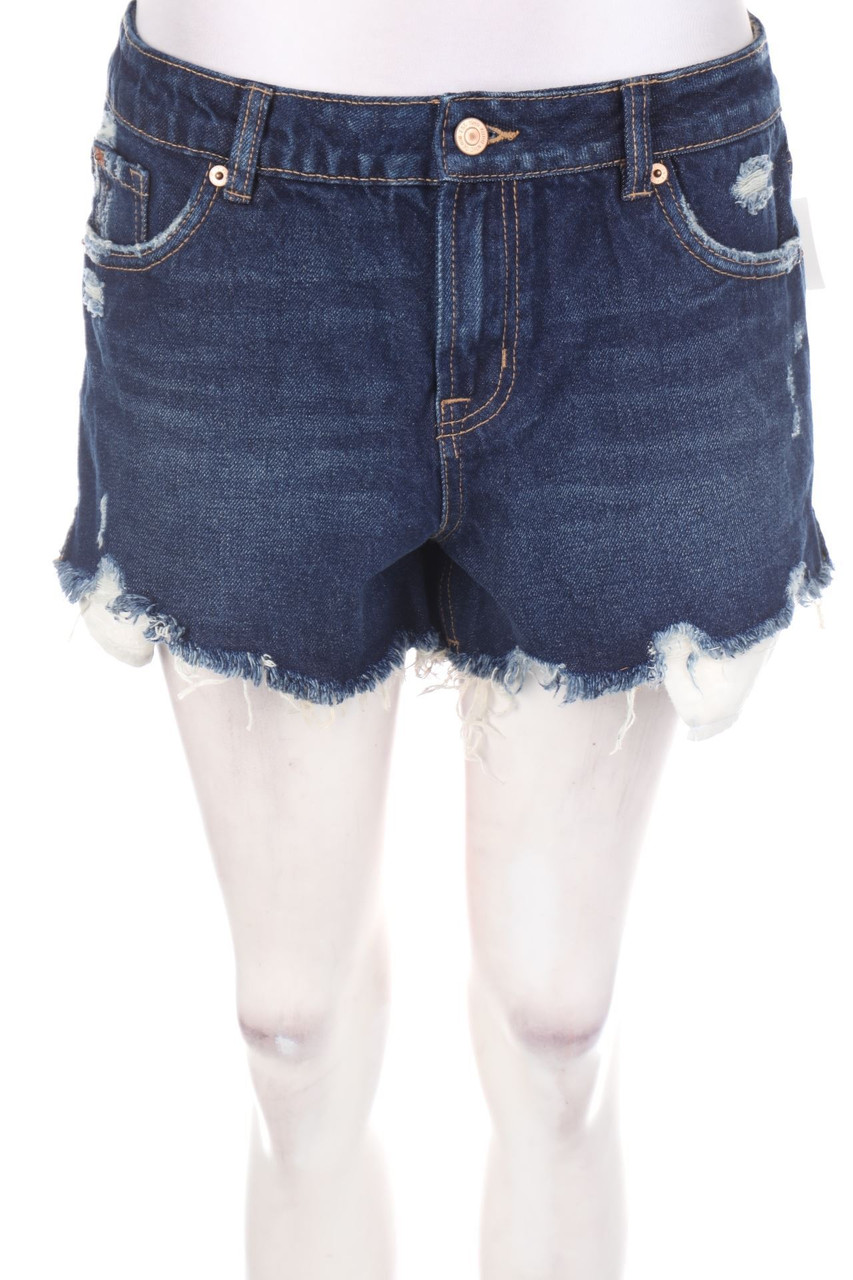 NEW LOOK - Destroyed-Denim-Hotpants - D 38