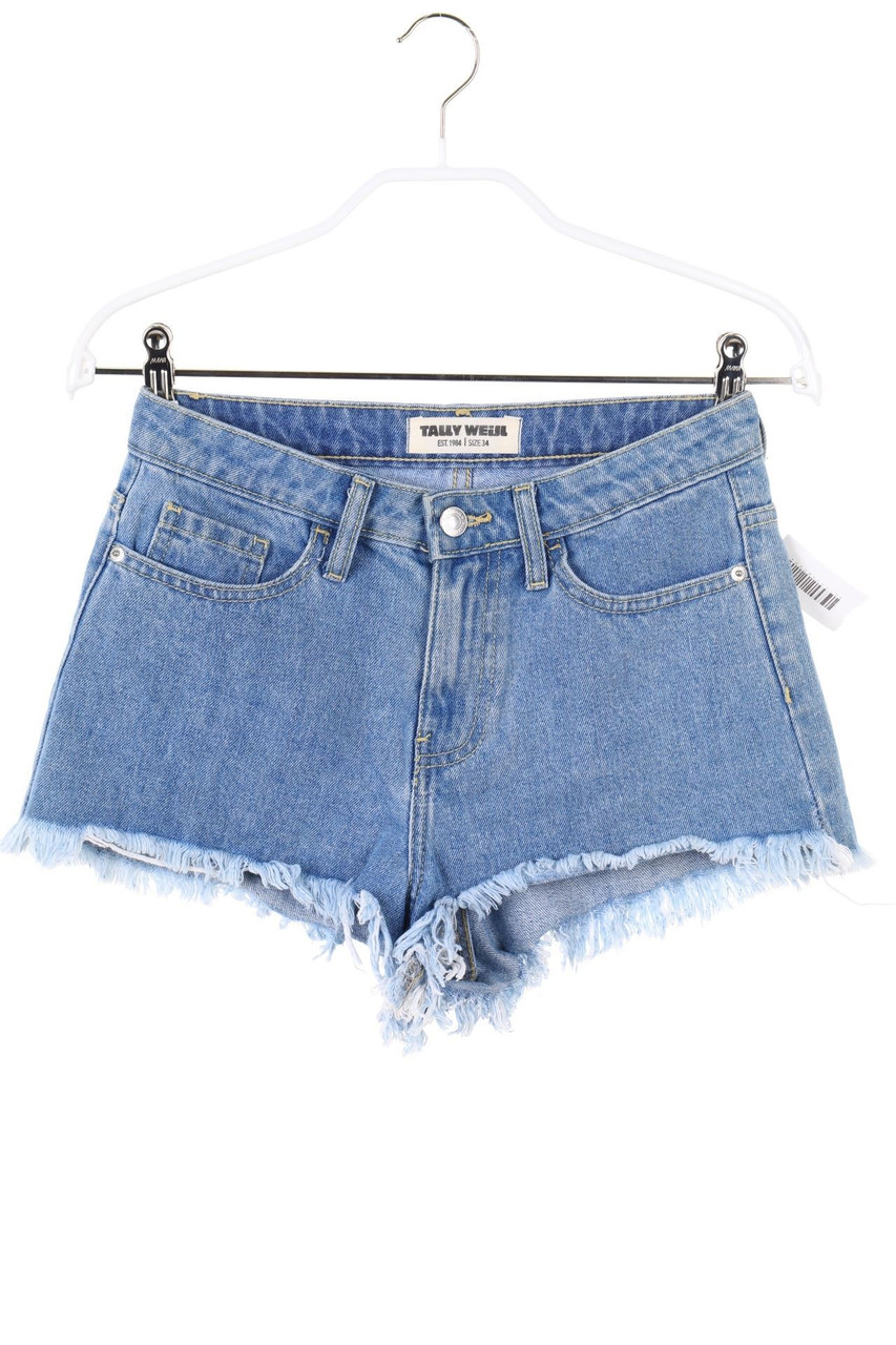 TALLY WEiJL - Distressed Jeans Shorts - D 32