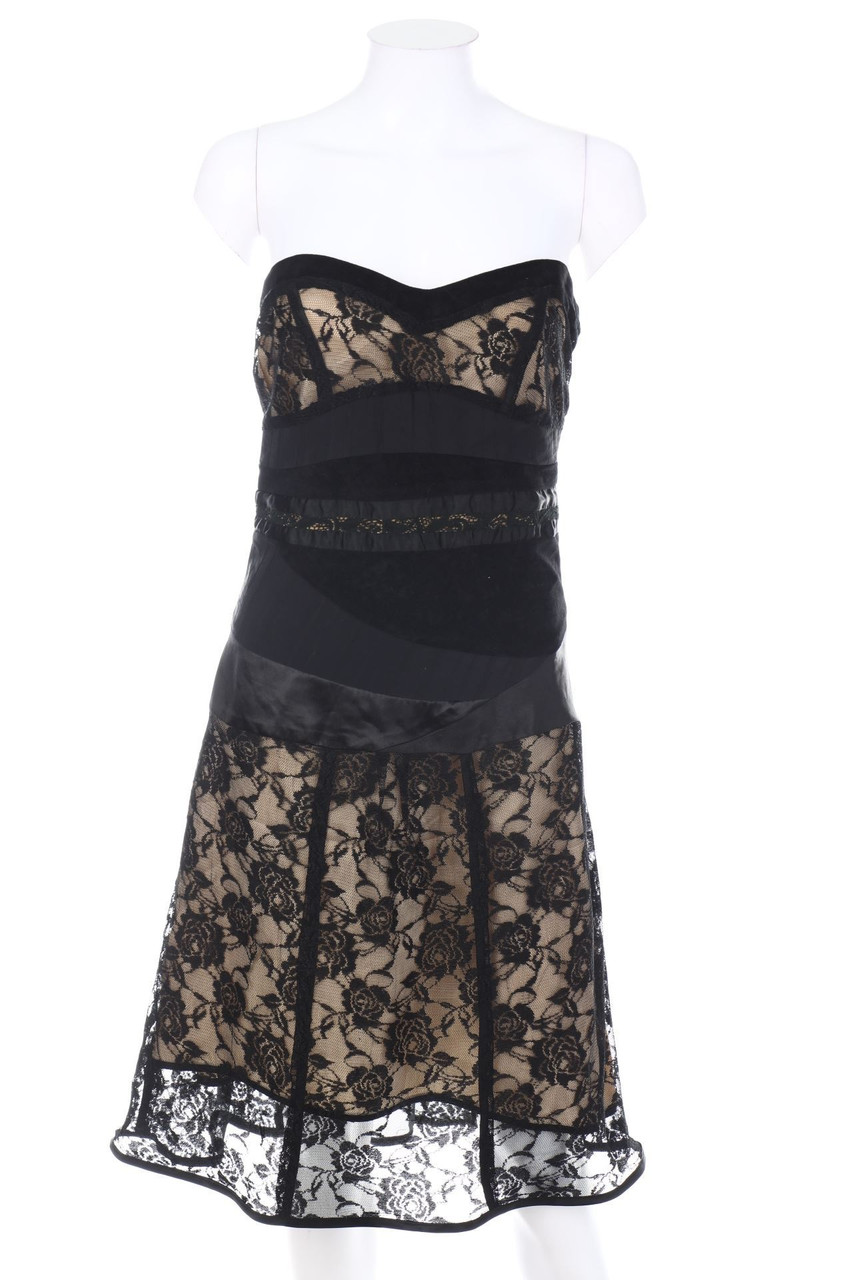 No Label - Evening Dress with Lace - D 36-38