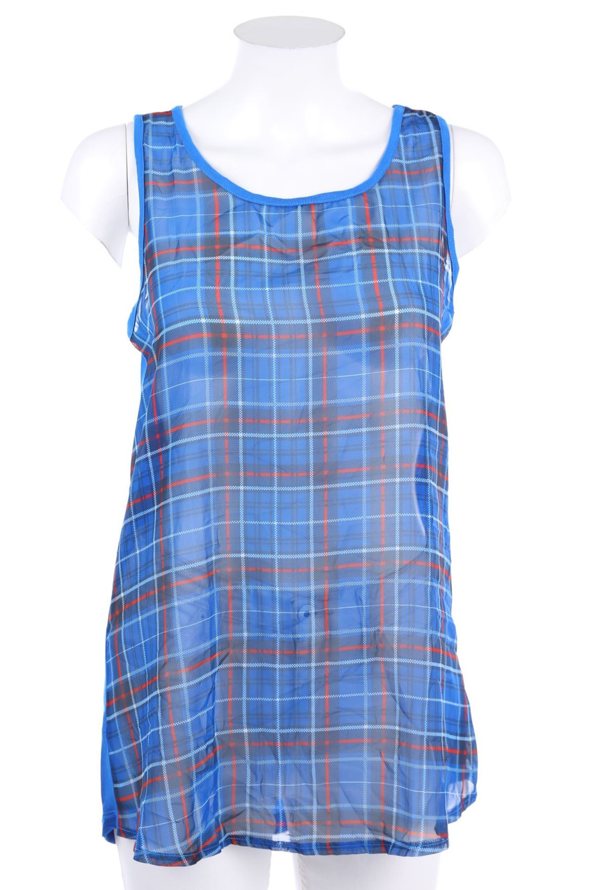 Laura Scott - Top mit Karo-Muster - D 38