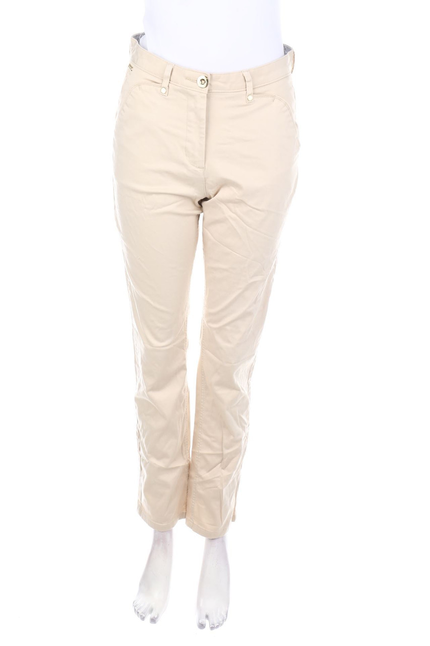 per una - Pants with Decorative Buttons - D 36