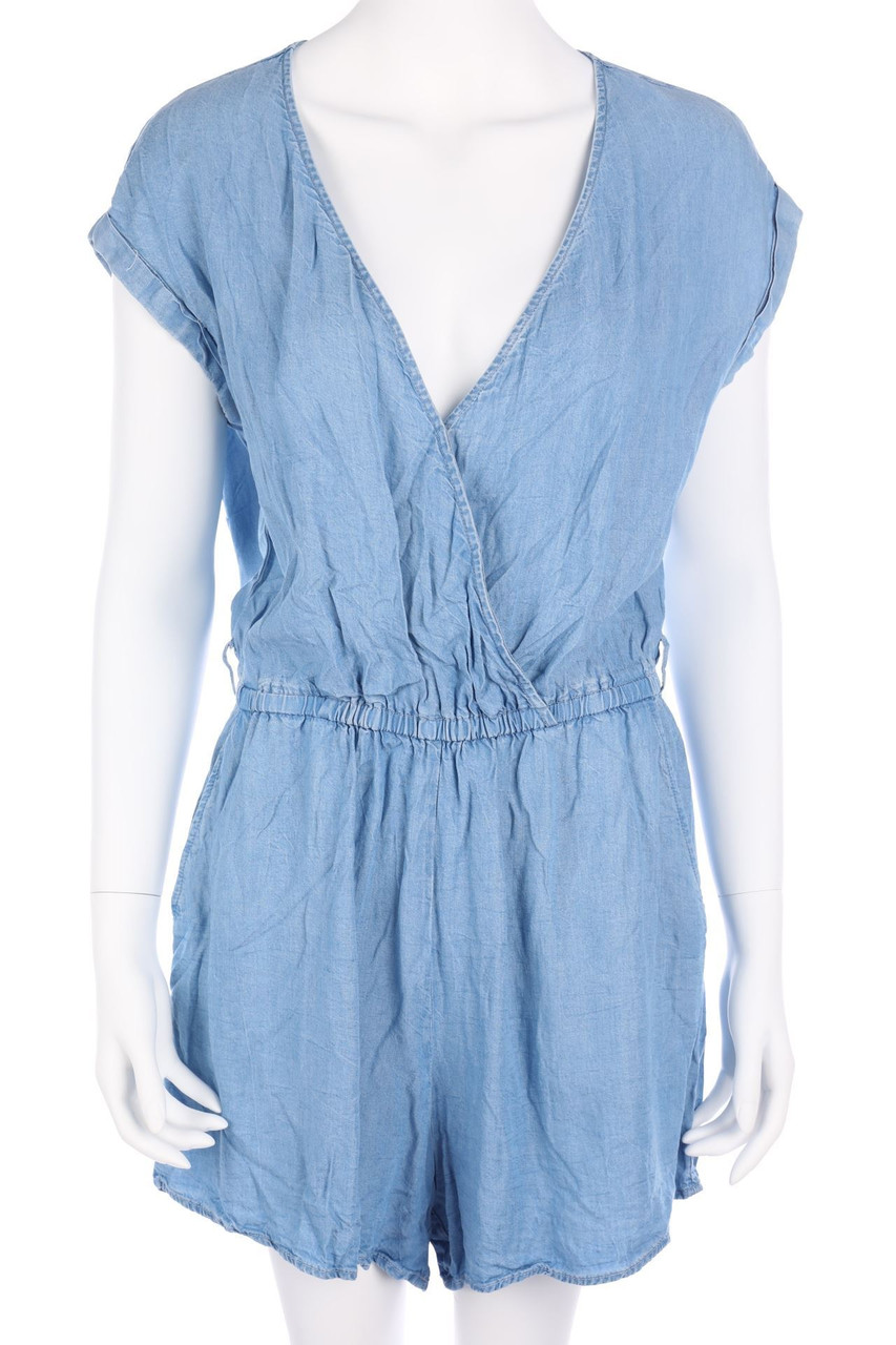 H&M LOGG - Playsuit in Denim-Optik - D 42