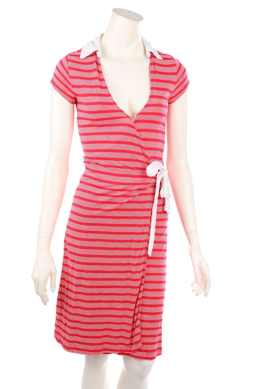 TOMMY HILFIGER - Dress, Jersey with Wrap-Effect - S