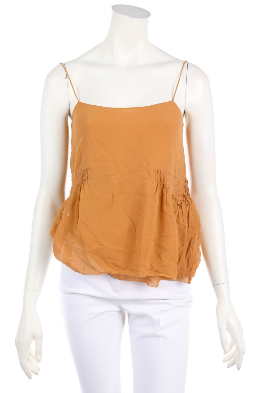 SCHUMACHER - Blouse Top made of Silk with Pin-tucks - D 36
