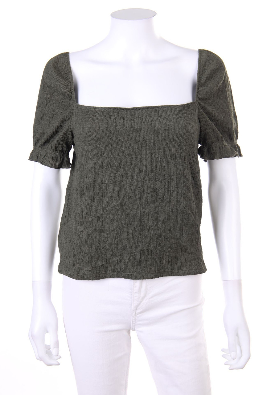 H&M - Kurzarm-Bluse - L