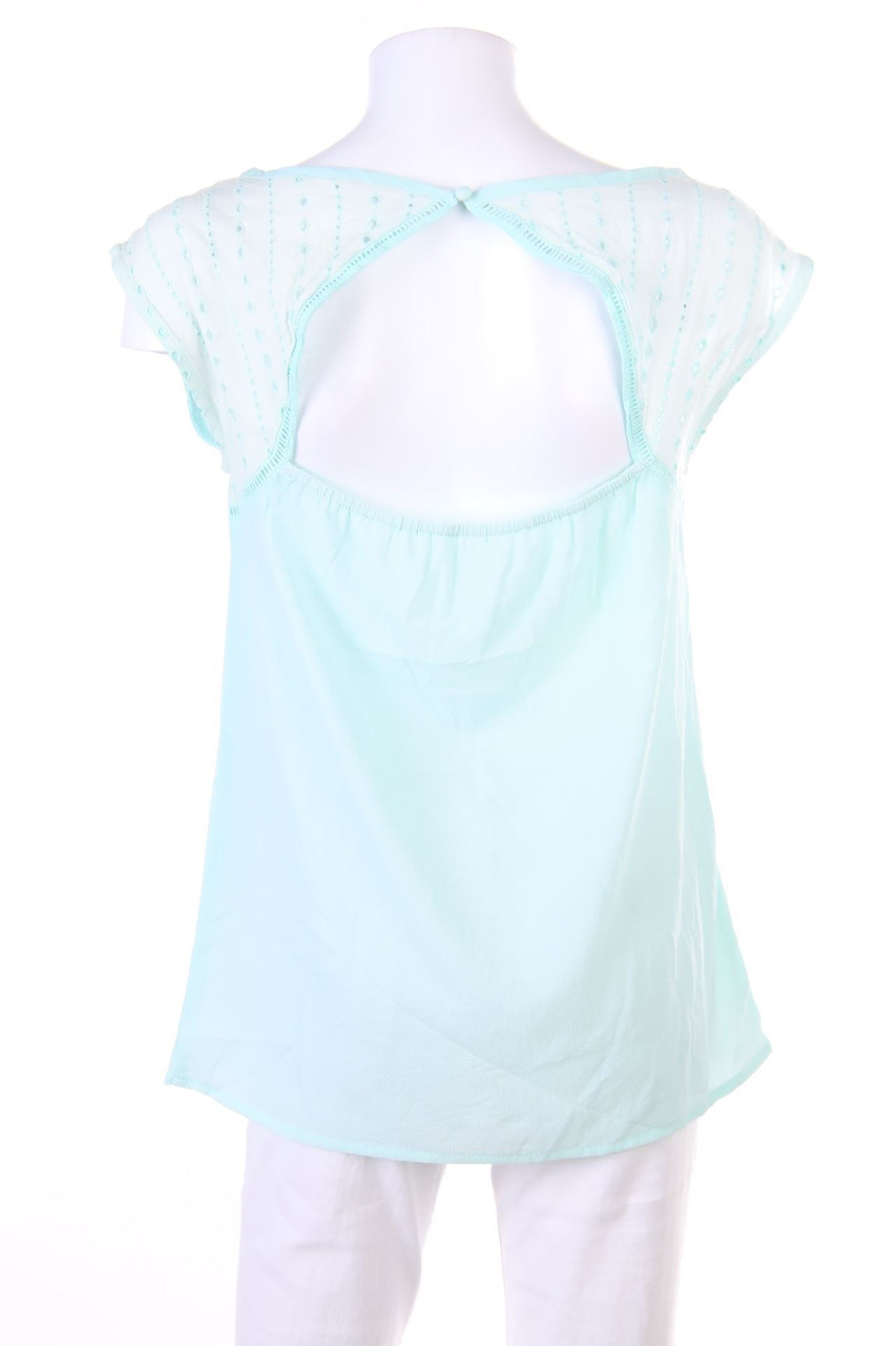 NAF NAF - Blusentop mit Lochspitze - D 36