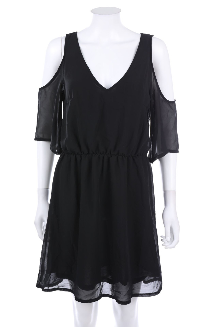 H&M DIVIDED - Cold-Shoulder-Abendkleid - D 42