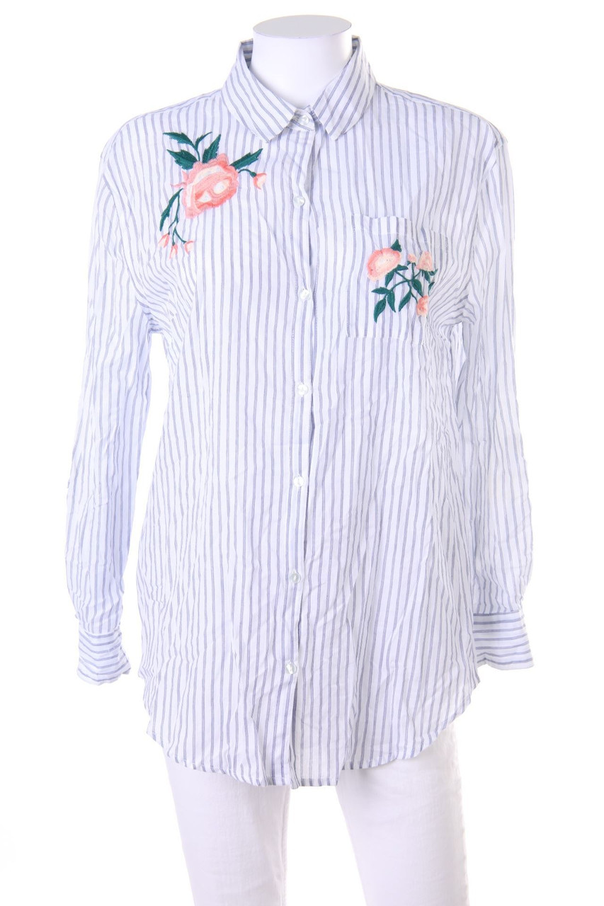 TALLY WEiJL - Shirt Blouse with Embroideries - S