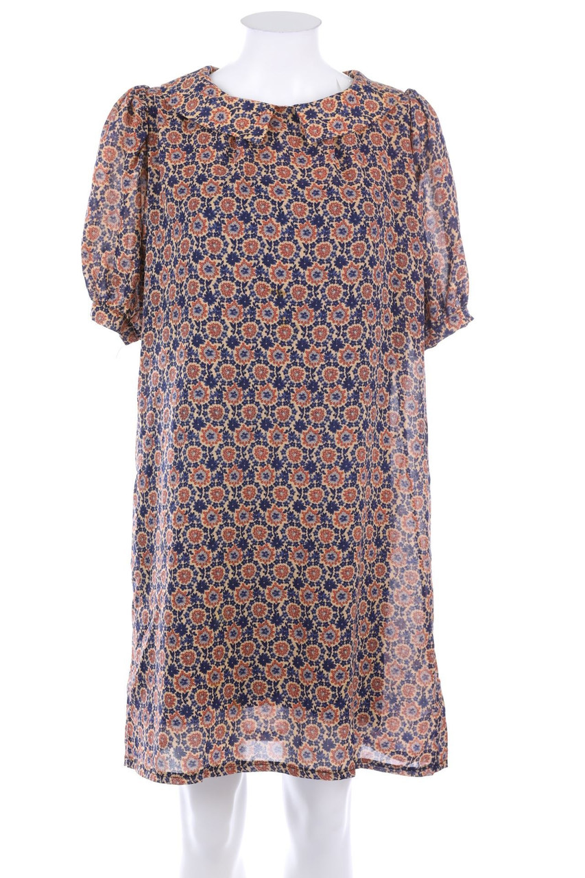 CHESED - Dress, Crêpe with floral print - M