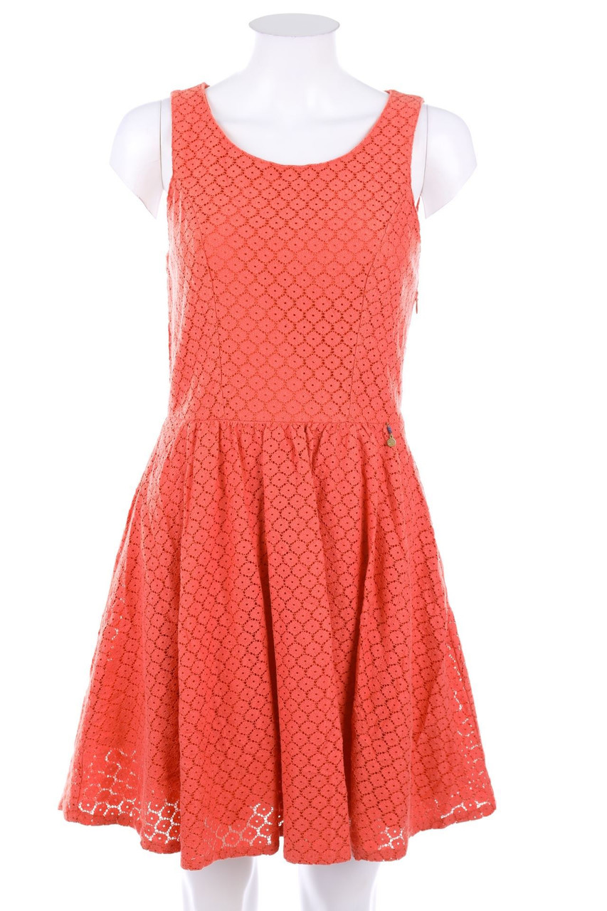 No Label - Lace Dress with Deep Back Cutout - XS