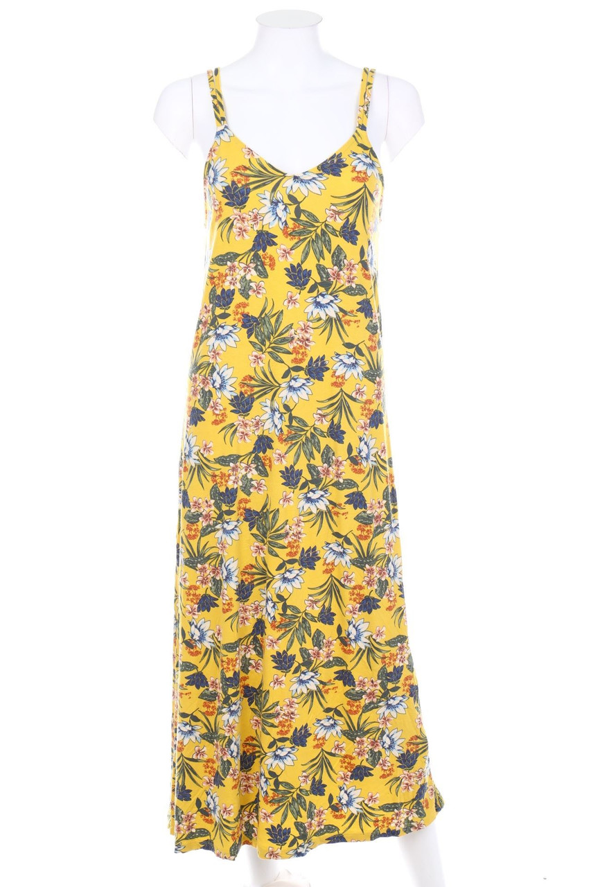 PULL&BEAR - Midikleid mit Blumen-Print - S