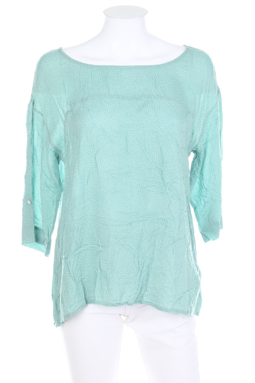 OPUS - Blouse with Roll-up Sleeves - L