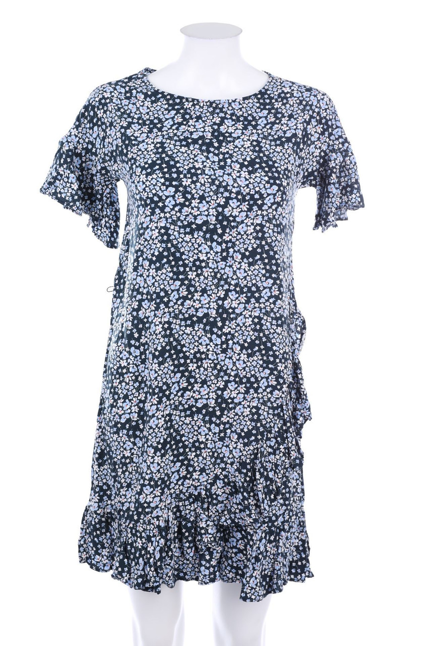 H&M - Minikleid mit Blumen-Print - D 36