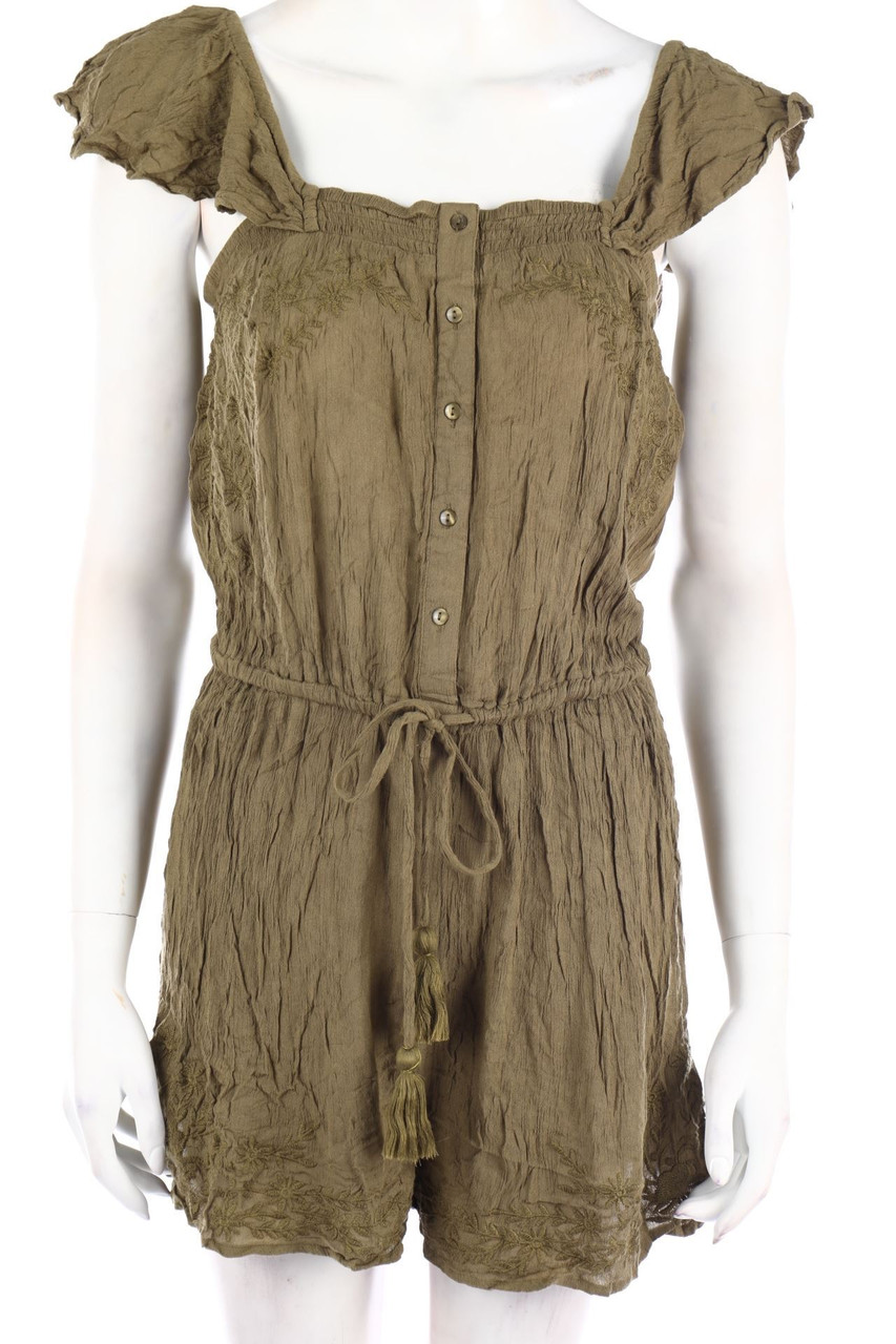 NEW LOOK - Playsuit mit Stickereien - D 38
