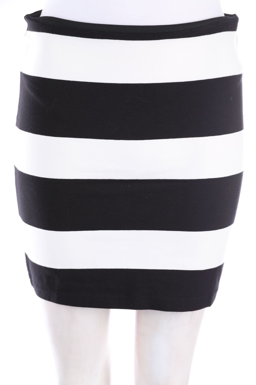 H&M - Minirock mit Streifen - S