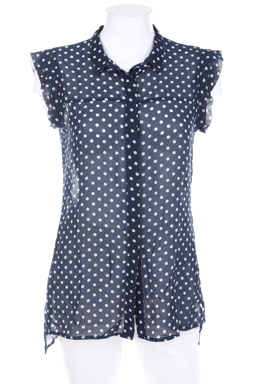 mint&berry - Shortsleeve Blouse with Polka Dots - M