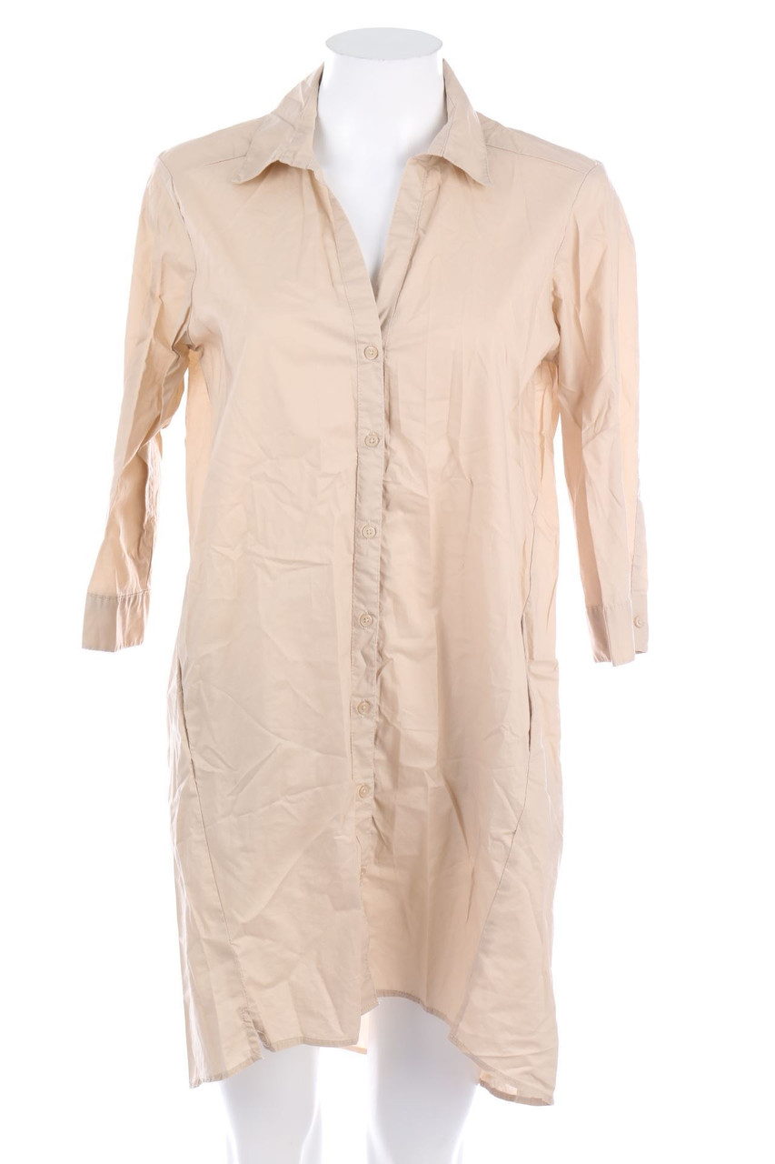 Stradivarius - Shirt Dress with Roll-up Sleeves - M