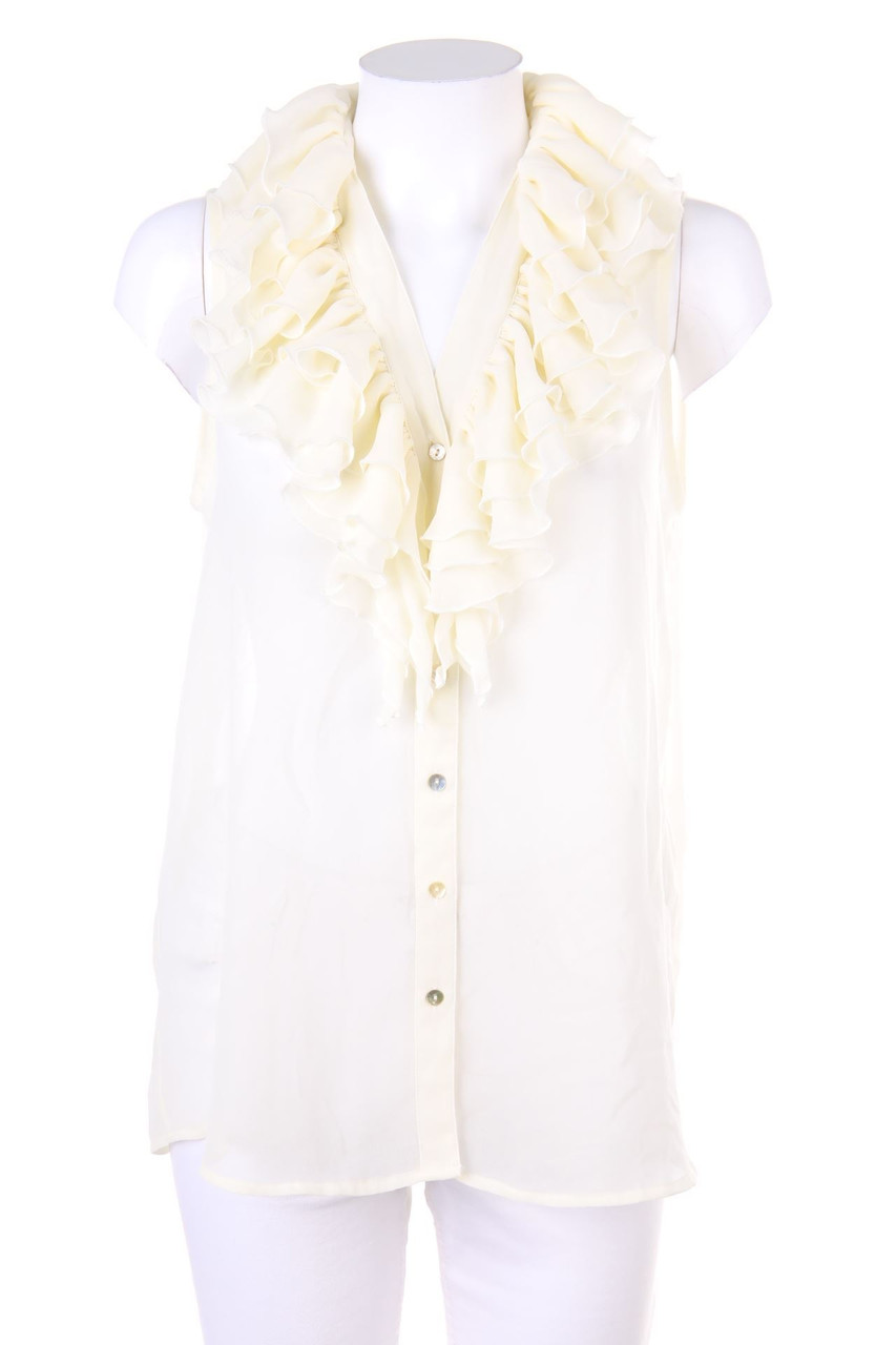 and - Ruffled Blouse - M