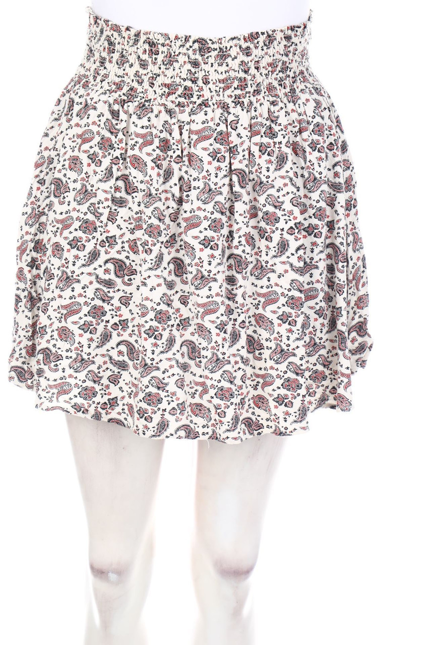 No Label - Ethno-Skirt, Smok Detailing - XS