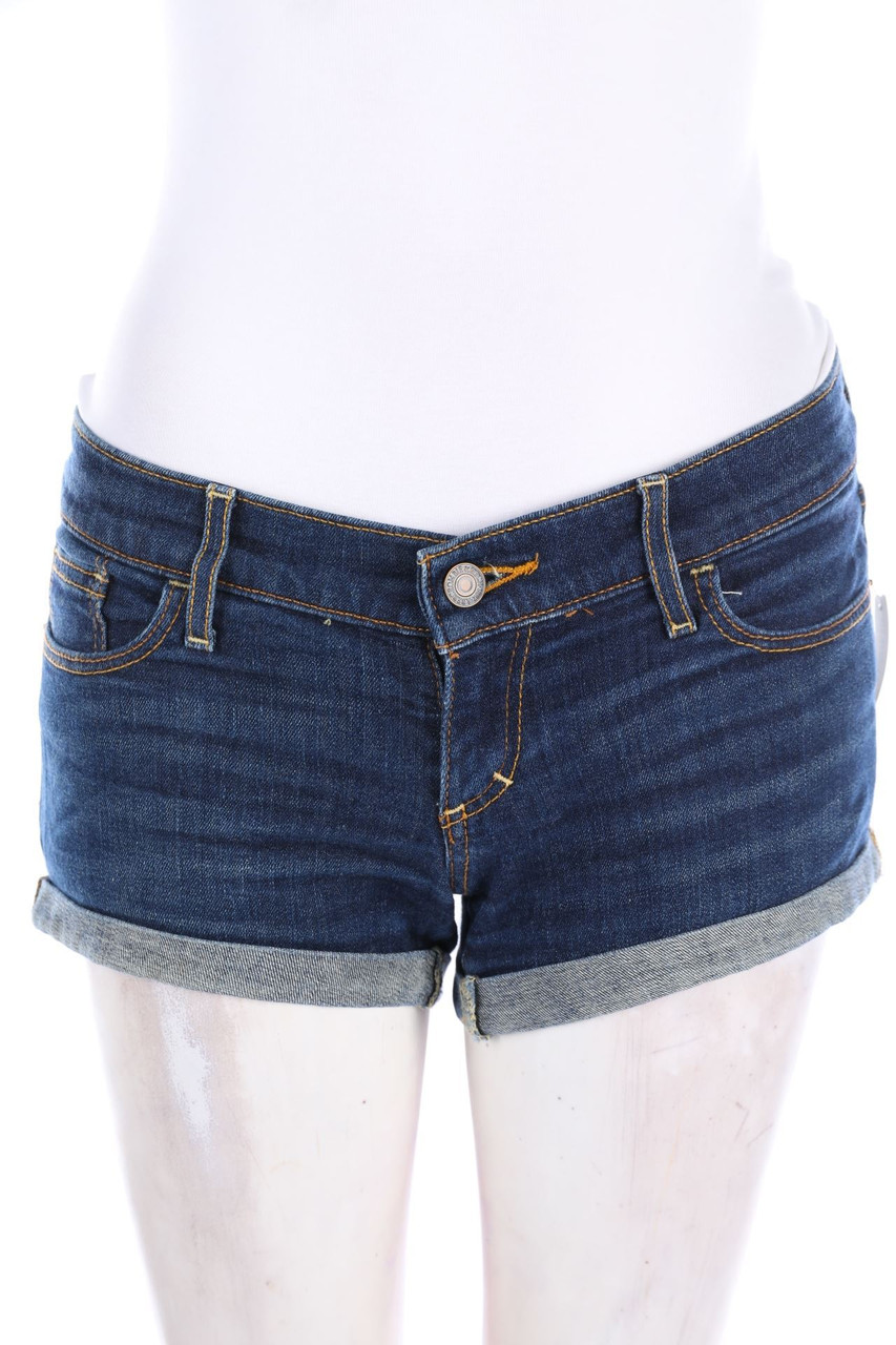 Abercrombie & Fitch - Used Look Jeans-Shorts - W26