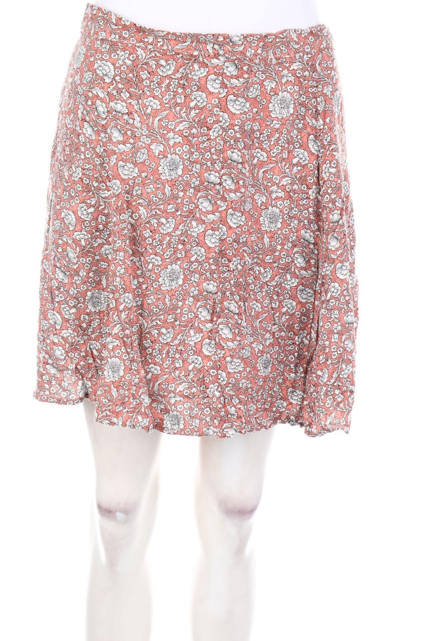 No Label - Skirt with Flower Print - D 40