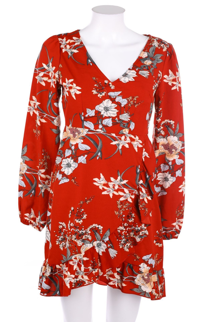 No Label - Mini Dress with Flower Print - S