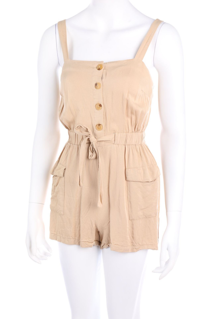 AMISU - Playsuit im Safari-Stil mit Tunnelzug - D 34