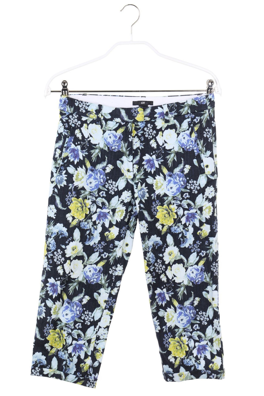 H&M - Shorts mit Blumen-Print - D 34