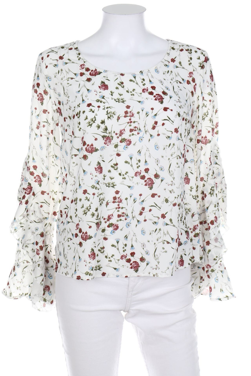 RESERVED - Blouse with Flower Print - D 32