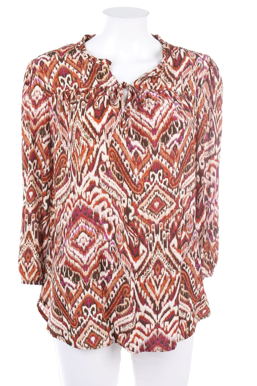 zero - Bluse mit Ethno-Print - D 40