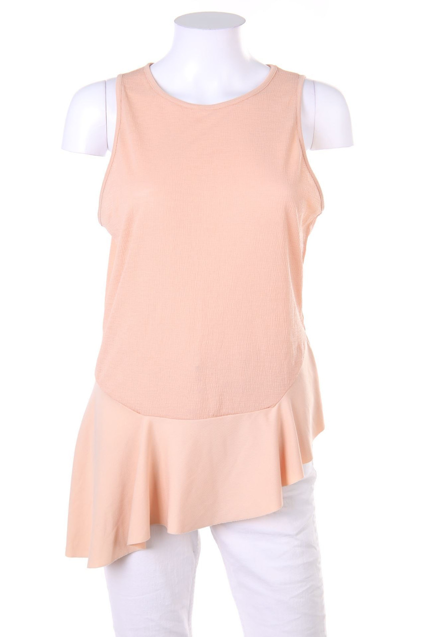 ZARA - Top mit asymmetrischem Schnitt - M