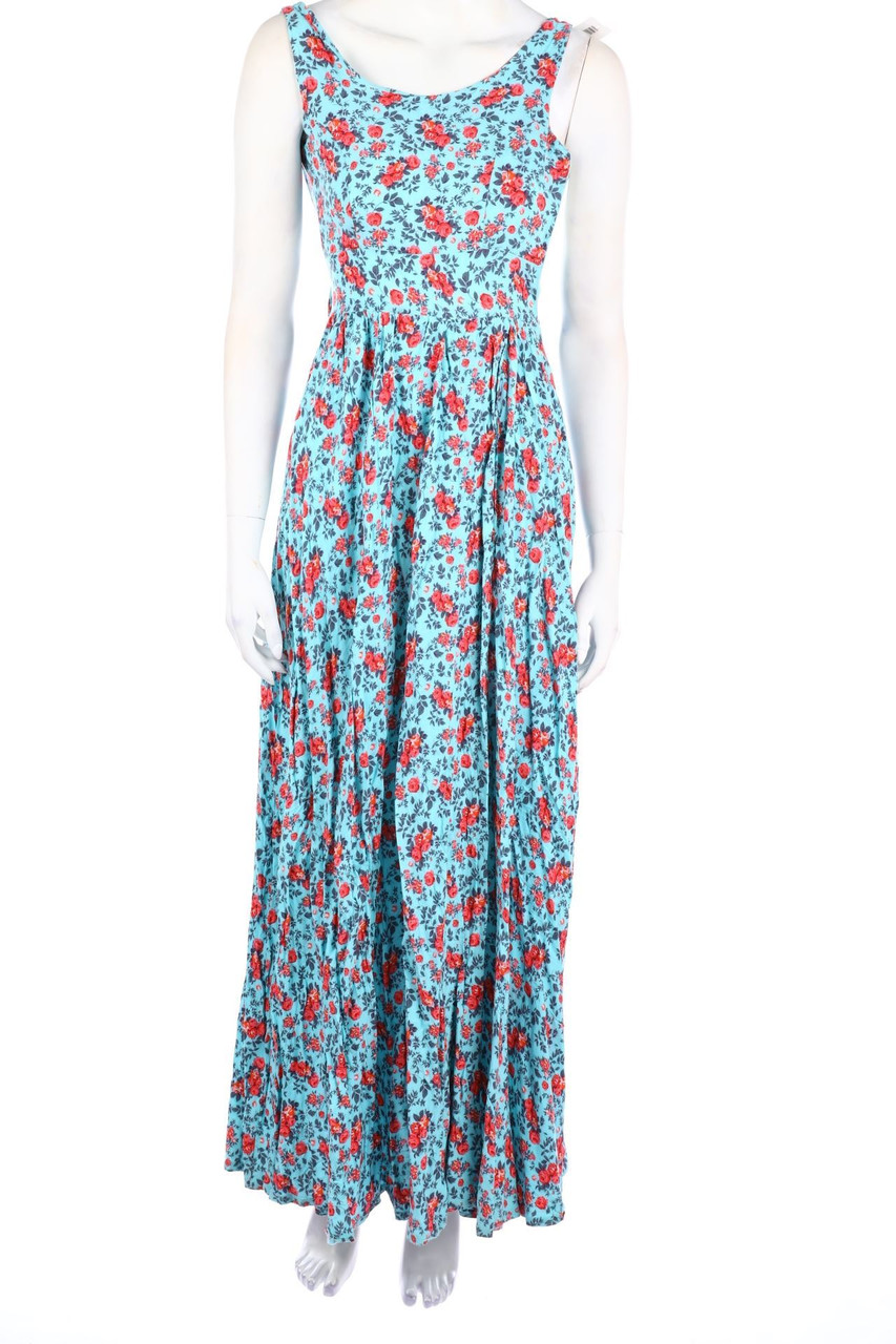 SECONDHAND - Maxi Dress with Flower Print - XS