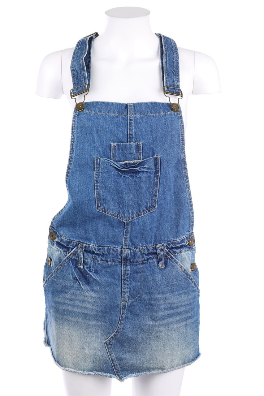 No Label - DungareesDenim Mini Skirt - M