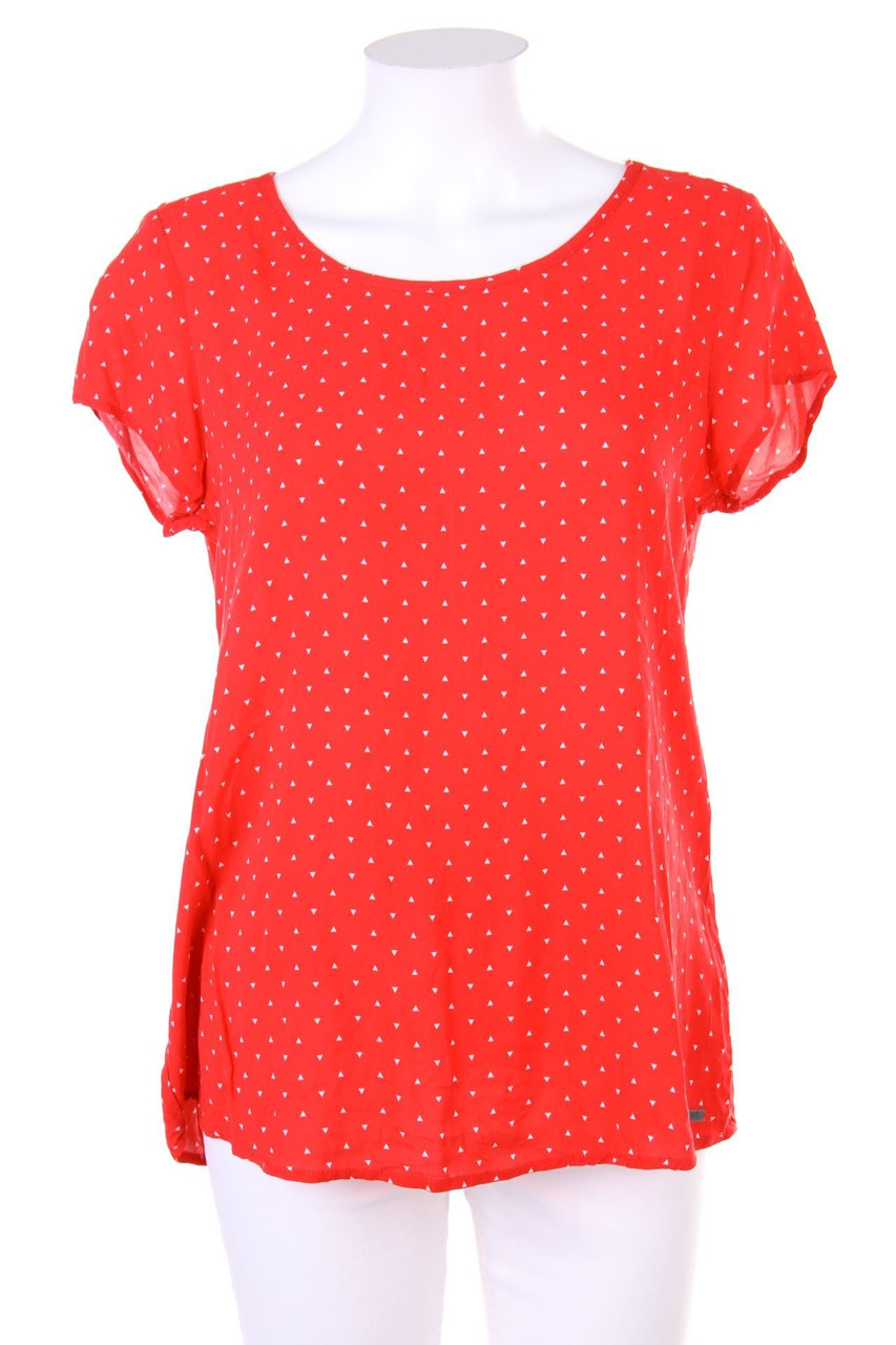 s.Oliver - Shortsleeve Blouse with Geo Print - D 36