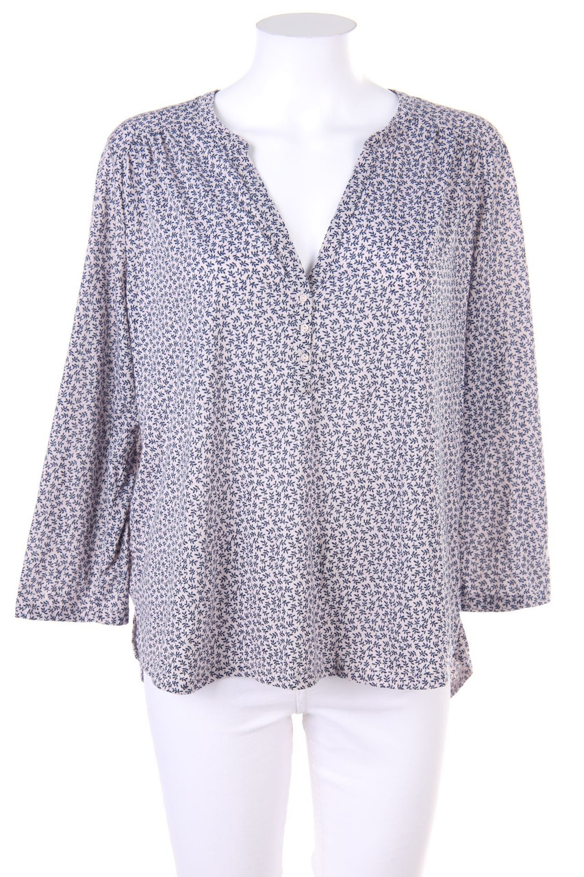 H&M - Print-Bluse mit 3/4-Ärmel - L