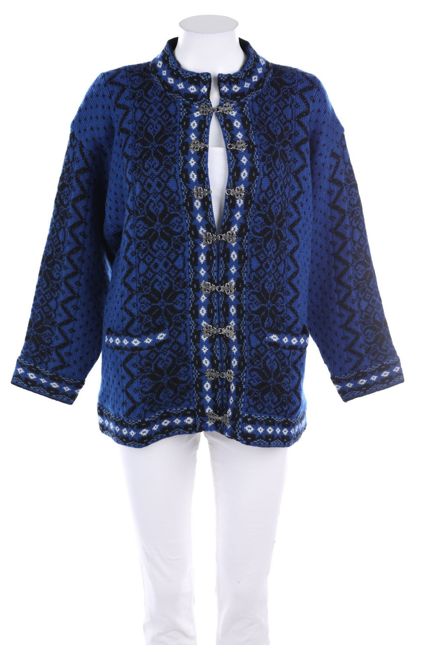 WINDFJORD - Norweger-Schurwoll-Cardigan - XS
