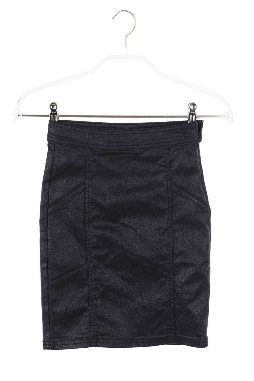 pieces - Minirock mit Glitzer - XXS