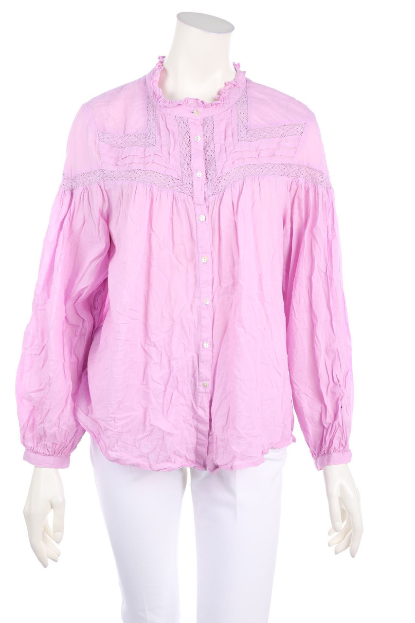 Maison 123 - Boho-Blouse with Lace Insert - D 44