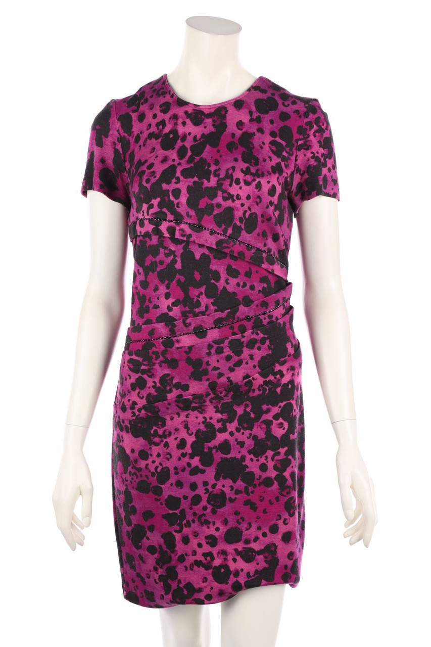 BLUGIRL Blumarine - Kleid mit Leo-Print - D 38