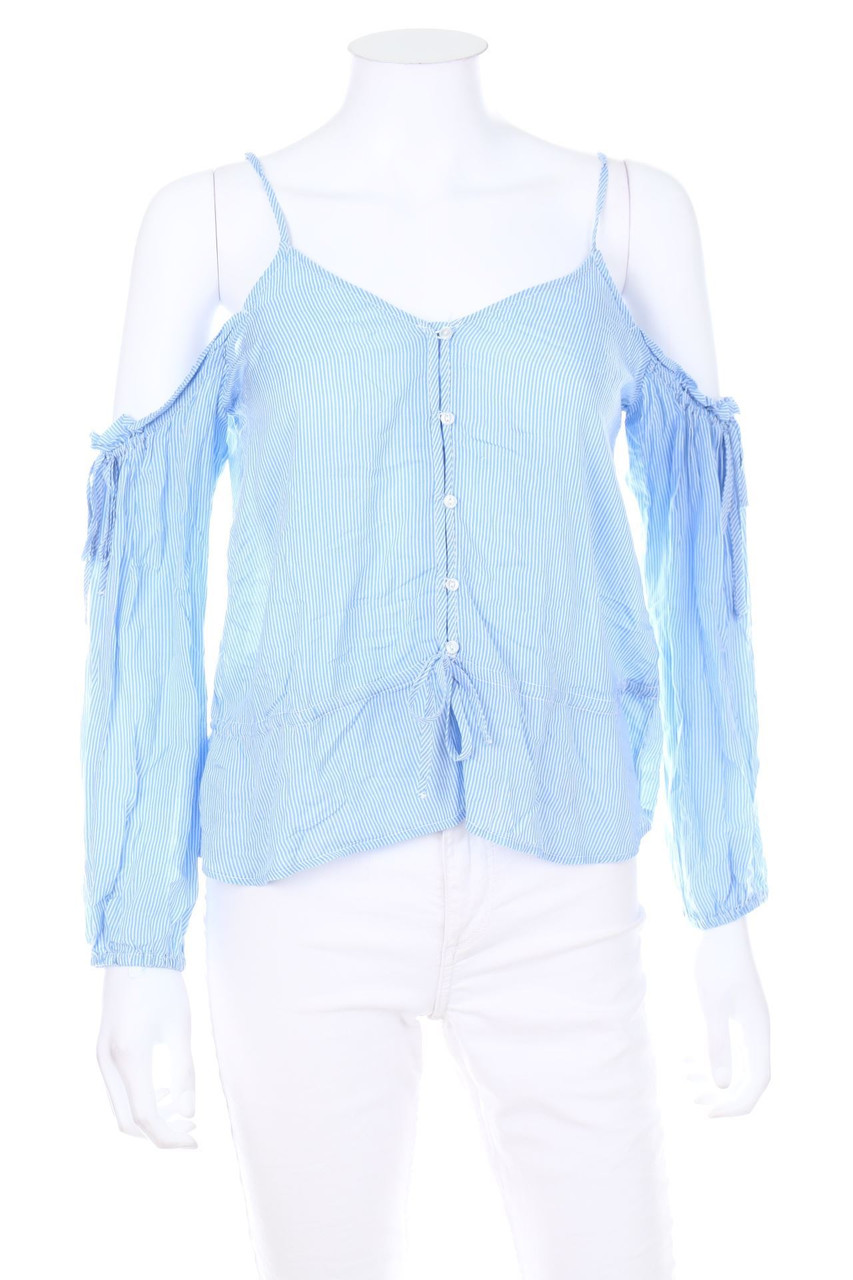 No Label - Carmen-Top with Buttons - S