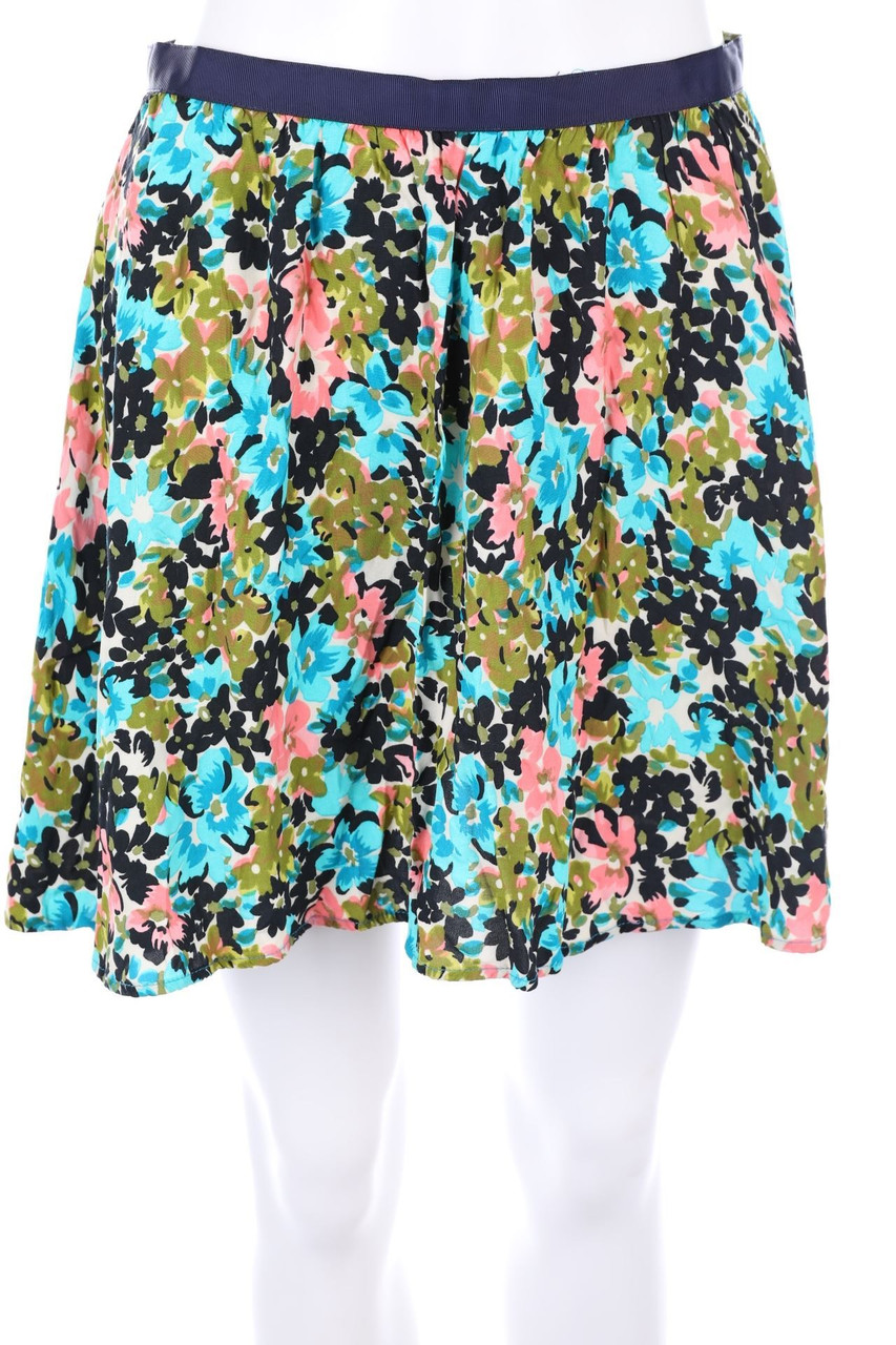 TOPSHOP - Skirt with Flower Print - D 36