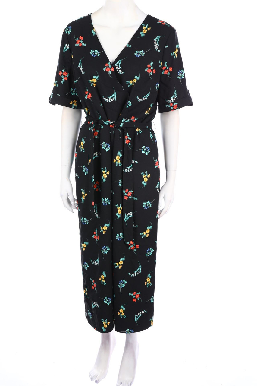 OASIS - Jumpsuit mit Blumen-Print - D 44